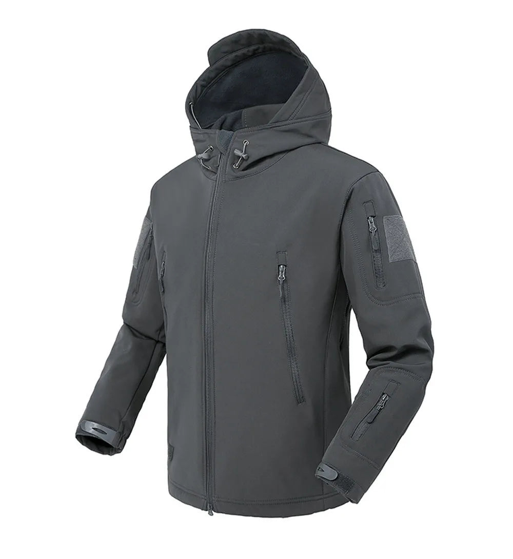 Variant image for RuggedShield - Men's Waterproof Tactical Soft Shell Jacket-11