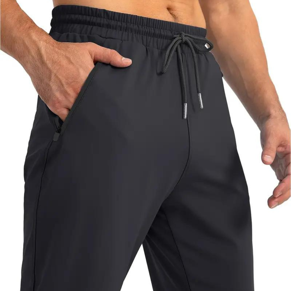 FlexFit - Stretchable Men's Joggers with Adjustable Waist and Pockets-6