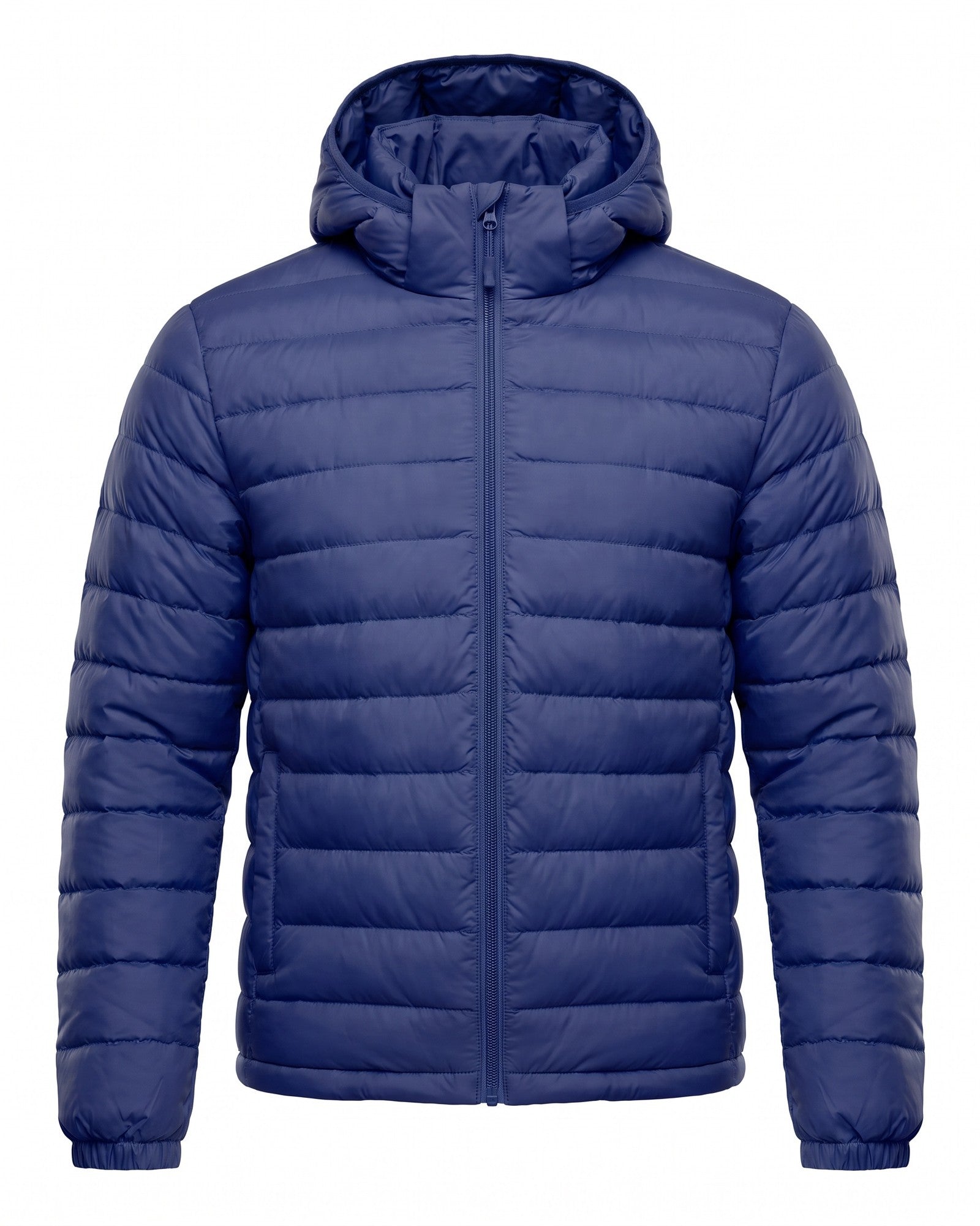 Men's Stylish Padded Puffer Jacket Ultimate Warmth - Dark Blue