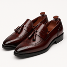 Giviny-Brown-Loafers-Mens-Leather-Tassel-Shoes 4
