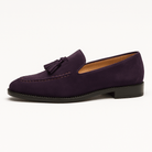 Giviny-Mens Loafers - Low-Cut Leather Tassel Design 2