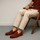 Giviny-Mens Loafers | Premium Suede Slip-On Shoes 2