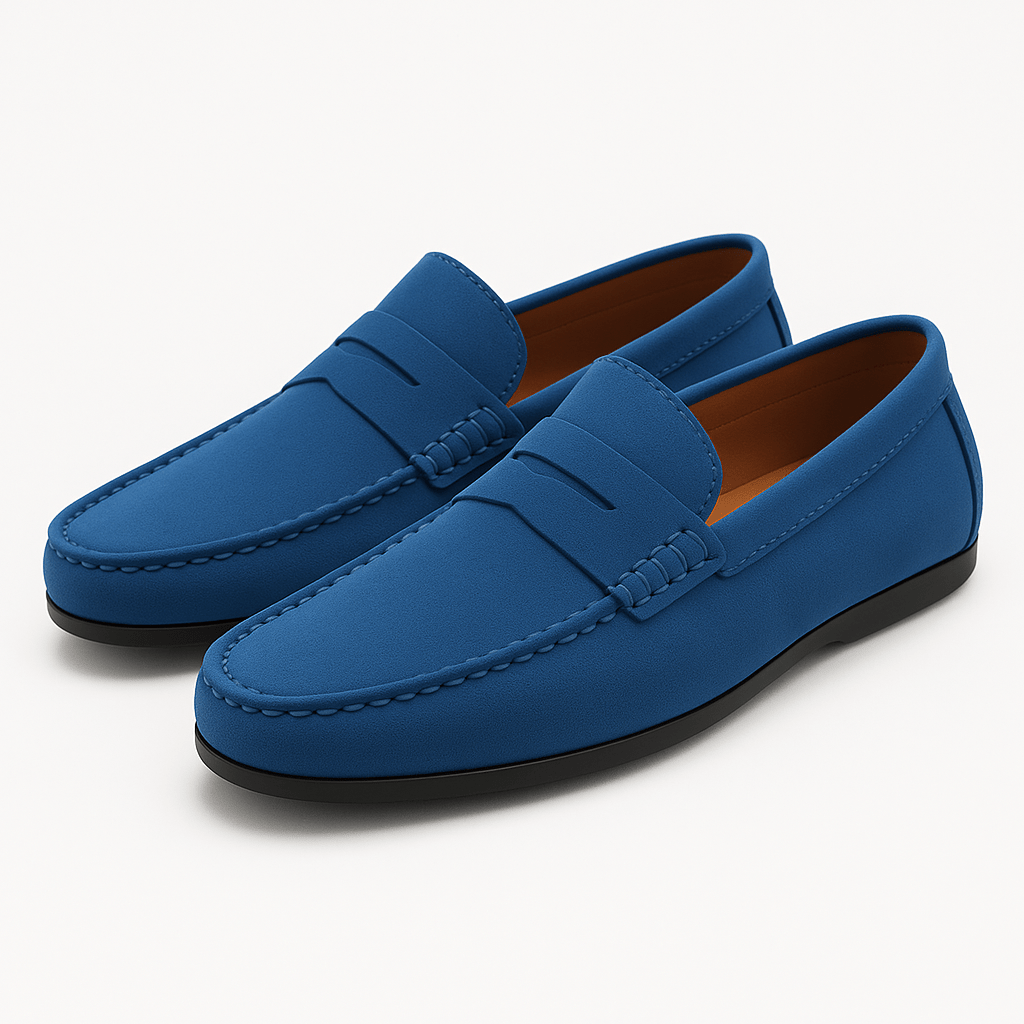Giviny-Mens Loafers | Premium Suede Slip-On Shoes 3