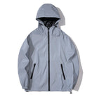 Men's Reflective Hooded Windbreaker Jacket – Stylish Outdoor Jacket for Spring & Autumn-4