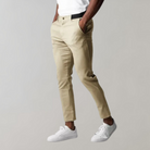Variant image for Stylish Men's Khaki Chino Pants - Comfortable Fit for All Occasions-16