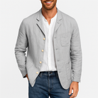 Luxe-Linen Women's Blazer for Smart Casual Style 1