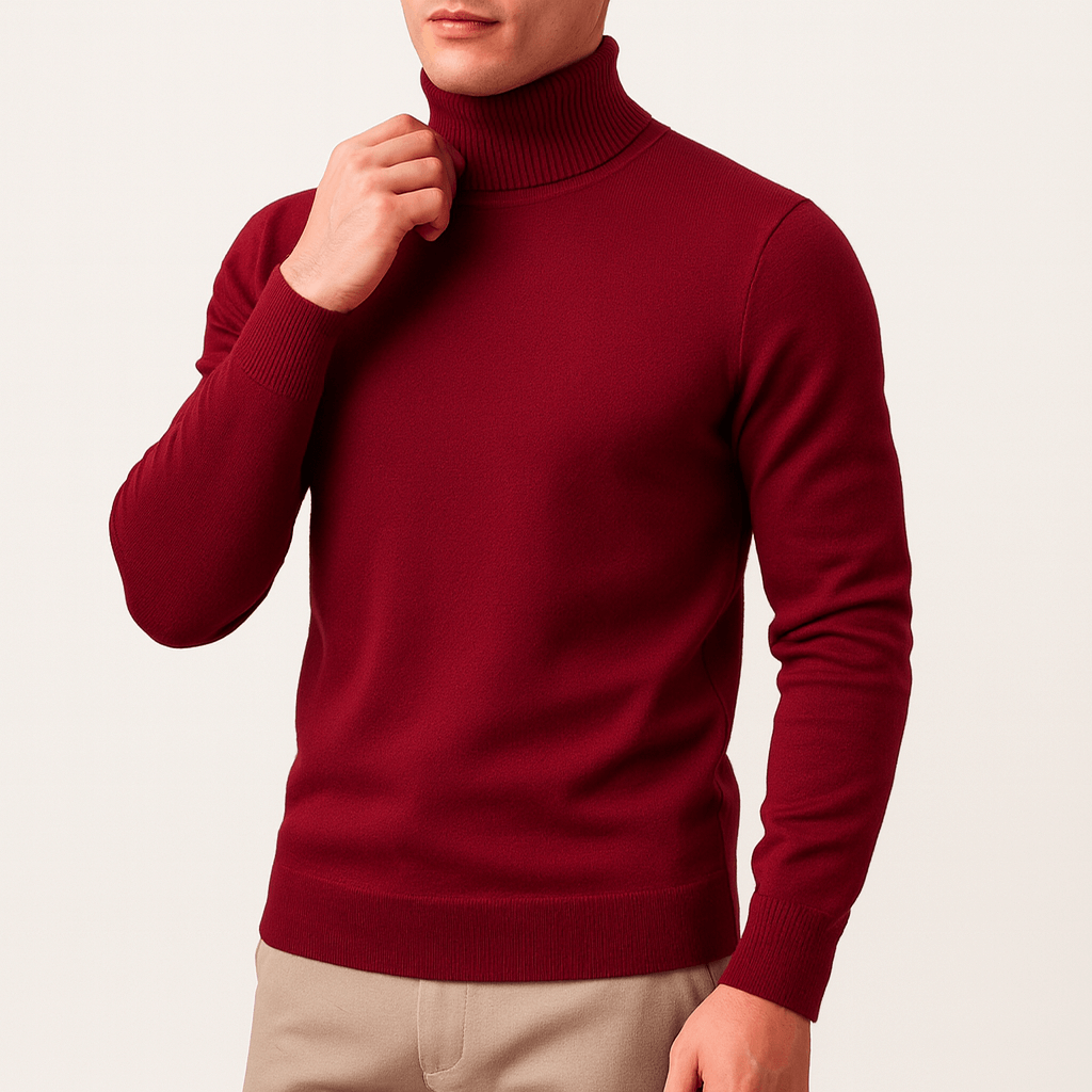 Luxe-Turtleneck - Classic Men's Sweater 0