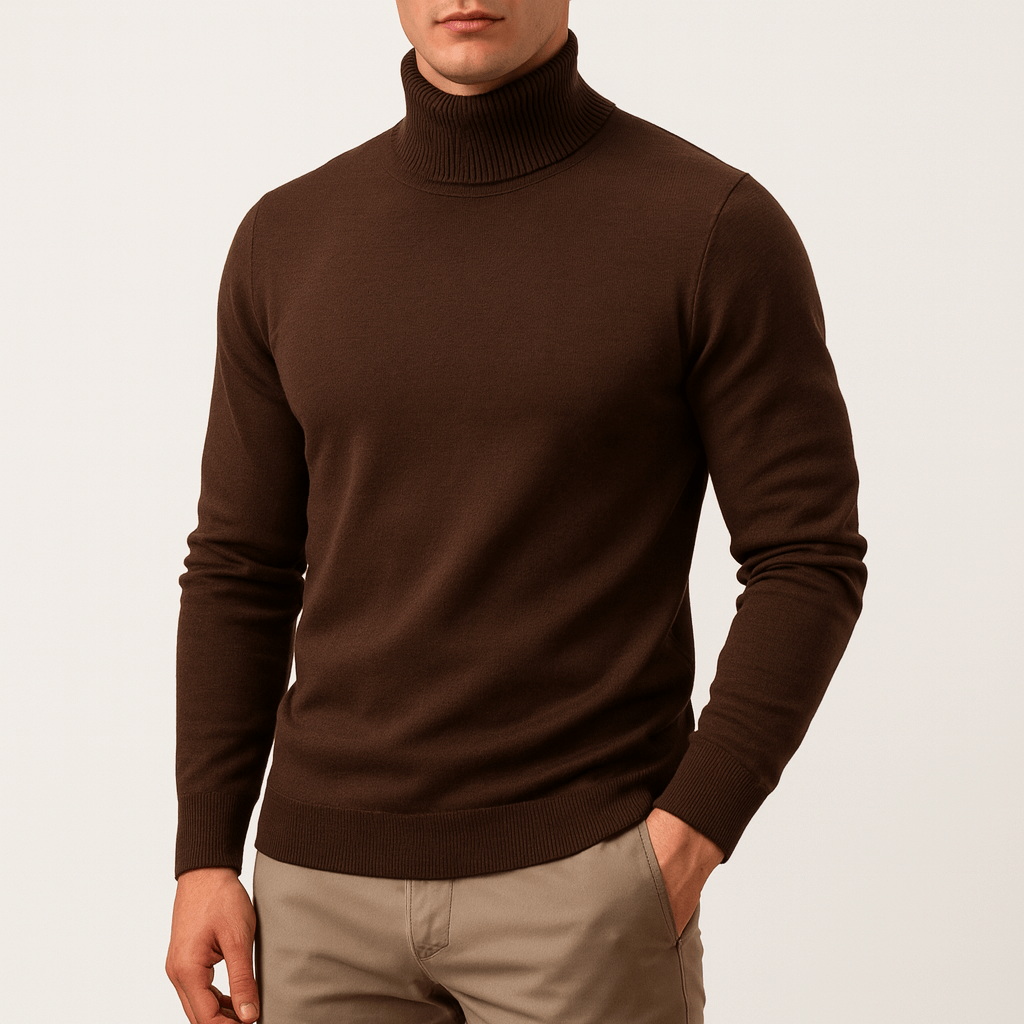 Luxe-Turtleneck - Classic Men's Sweater 1
