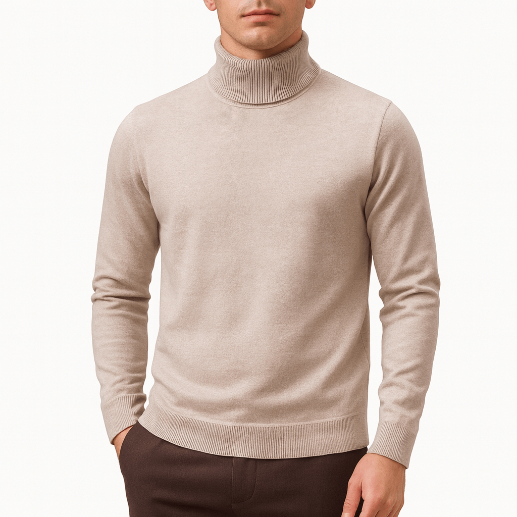 Luxe-Turtleneck - Classic Men's Sweater 3
