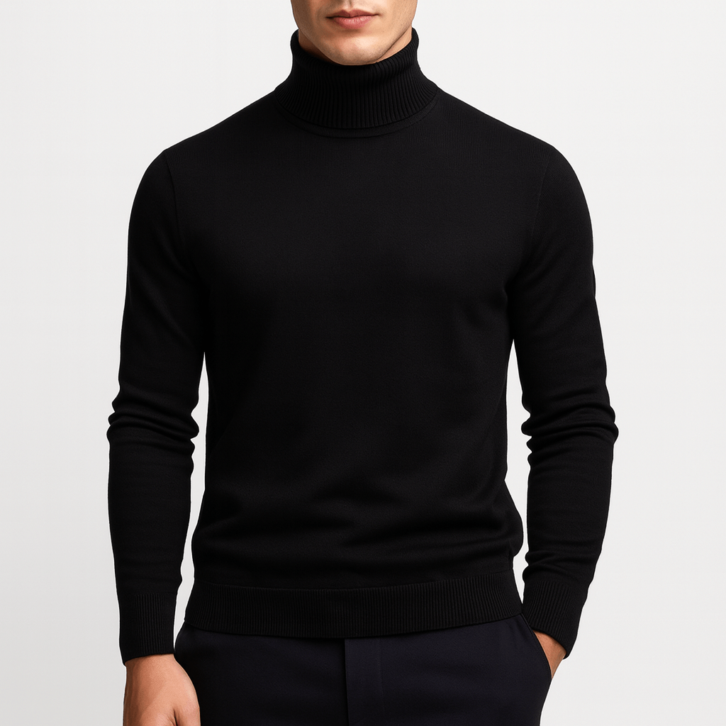 Luxe-Turtleneck - Classic Men's Sweater 4