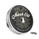 Mink Oil Paste - Conditions and Protects Leather Goods Naturally 5