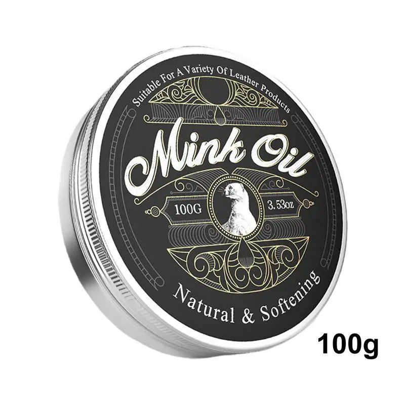 Mink Oil Paste - Conditions and Protects Leather Goods Naturally 5