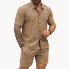 Resort-Style - Men's Shirt & Shorts Set for Summer 3