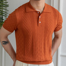 Retro-Polo Men's Slim Fit Jacquard Shirt 3