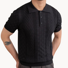 Retro-Polo Men's Slim Fit Jacquard Shirt 7