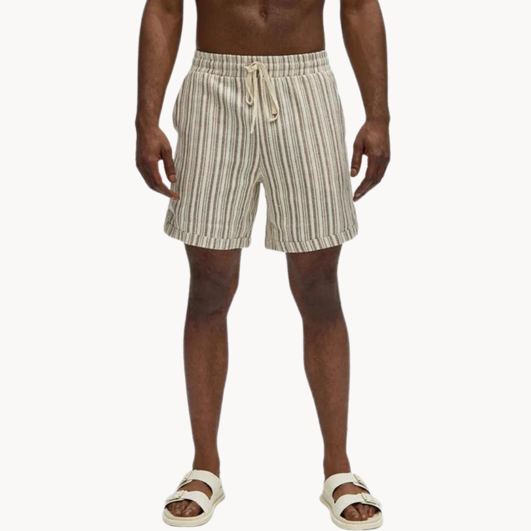 Retro-Style - Men's Polo And Short Set, Summer Wear 2