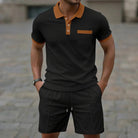 Ryan-Summer Men's Polo Shorts Set - Casual Wear 2