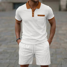 Ryan-Summer Men's Polo Shorts Set - Casual Wear 3