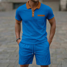 Ryan-Summer Men's Polo Shorts Set - Casual Wear 5