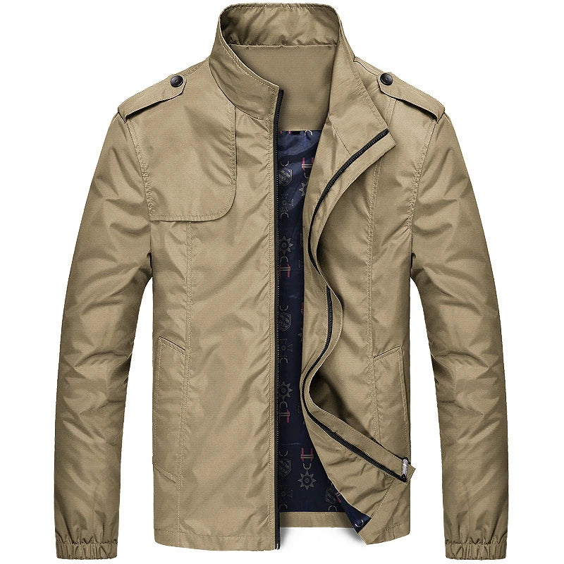 Urban Trek - Men's Lightweight Bomber Jacket for Casual Adventures-1