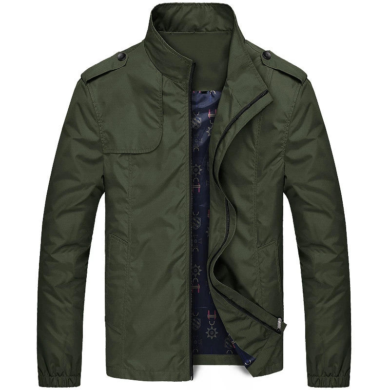 Variant image for Urban Trek - Men's Lightweight Bomber Jacket for Casual Adventures-4