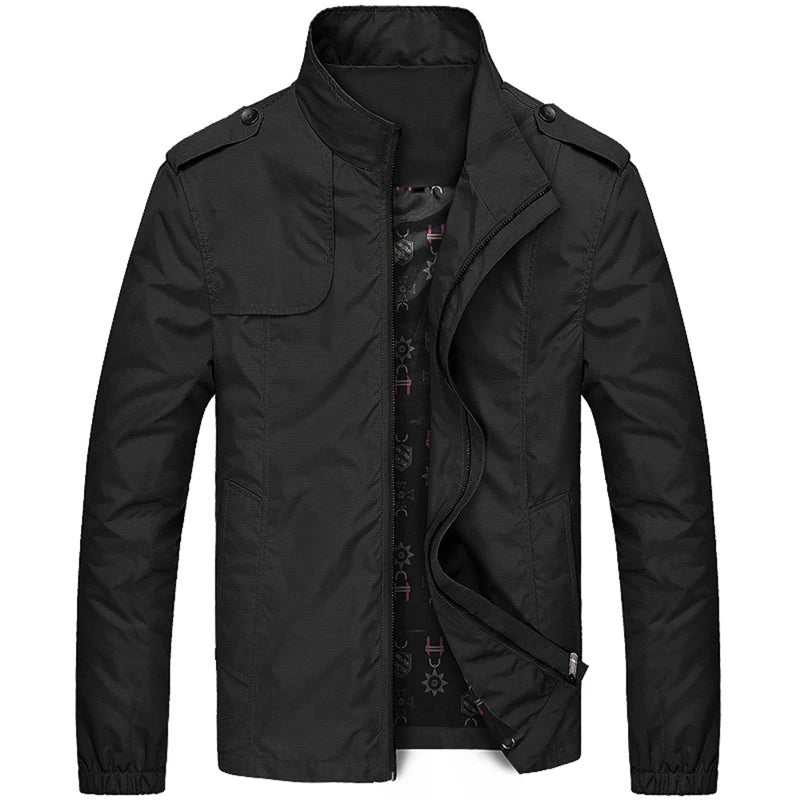 Variant image for Urban Trek - Men's Lightweight Bomber Jacket for Casual Adventures-2