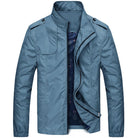 Urban Trek - Men's Lightweight Bomber Jacket for Casual Adventures-4