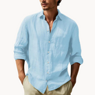 Style-Button Men's White Dress Shirt - Classic Fit 2