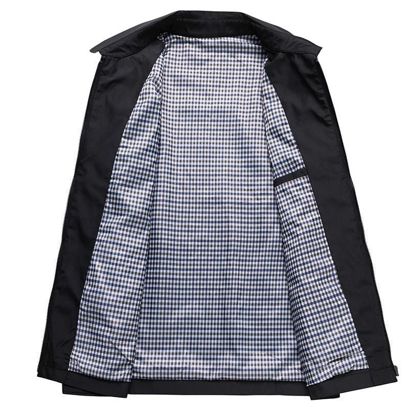 Stylish - Men's Jacket Cotton-Polyester Blend 1