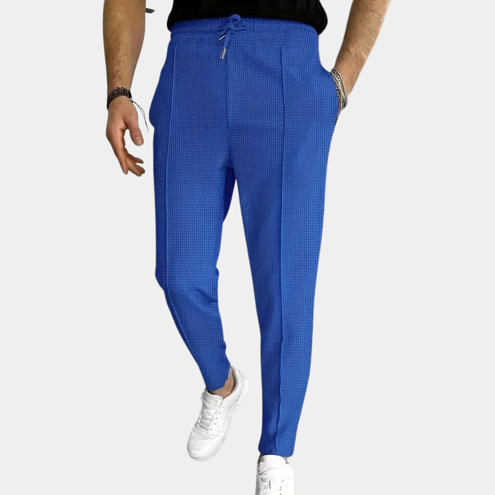 Stylish Men's Jogger Pants with Drawstring - Ultimate Comfort & Fit-1