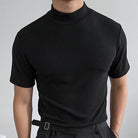 Variant image for MetroWear™ - Soft Cotton T-Shirt with Turtleneck Design-12