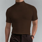 Variant image for MetroWear™ - Soft Cotton T-Shirt with Turtleneck Design-42