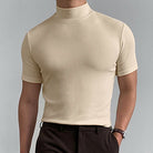 Variant image for MetroWear™ - Soft Cotton T-Shirt with Turtleneck Design-36