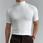 Variant image for MetroWear™ - Soft Cotton T-Shirt with Turtleneck Design-6
