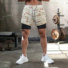 Variant image for FitPro - Men's Gym Shorts with Double Layer Design-11
