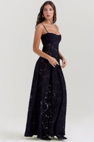 Variant image for Ella-Max - Long Sleeve Maxi Dress for Women-9