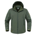 RuggedShield - Men's Waterproof Tactical Soft Shell Jacket-1