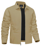 Variant image for Urban Voyager - Men's Lightweight Bomber Jacket with Zipper Pockets-48