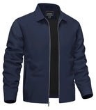 Variant image for Urban Voyager - Men's Lightweight Bomber Jacket with Zipper Pockets-59
