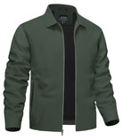 Variant image for Urban Voyager - Men's Lightweight Bomber Jacket with Zipper Pockets-60