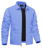 Variant image for Urban Voyager - Men's Lightweight Bomber Jacket with Zipper Pockets-55