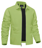 Variant image for Urban Voyager - Men's Lightweight Bomber Jacket with Zipper Pockets-56