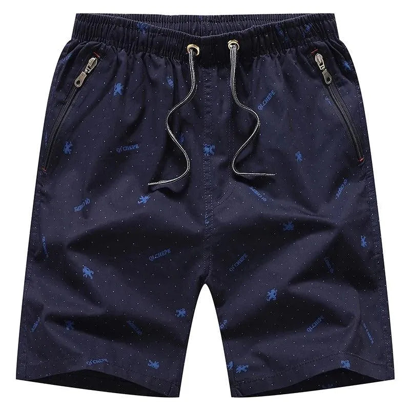 Couture-Moda - Men's Casual Knee-Length Shorts-4