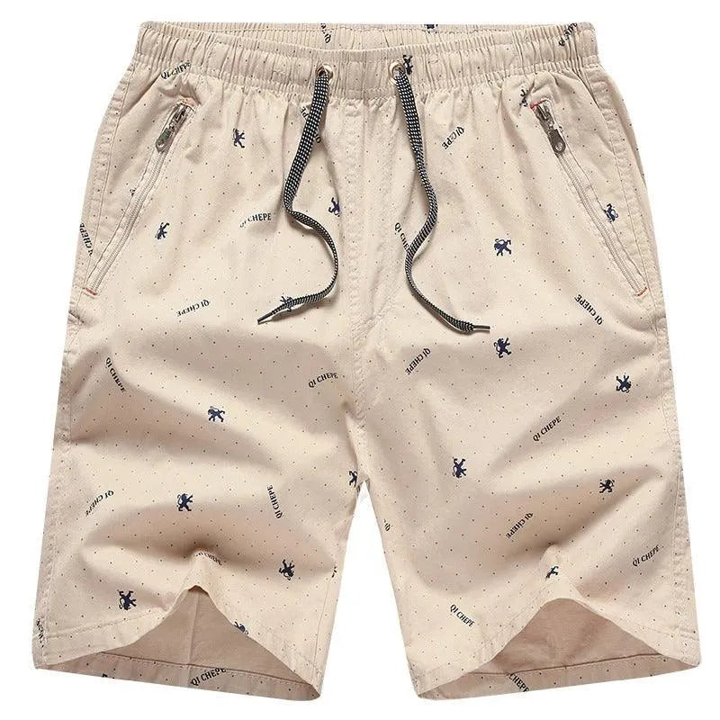 Couture-Moda - Men's Casual Knee-Length Shorts-3