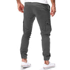 Explorer's Edge - Men's Cargo Trousers with Spacious Pockets-5