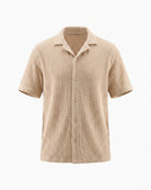 Men's Smart-Casual Summer Shirt - Beige