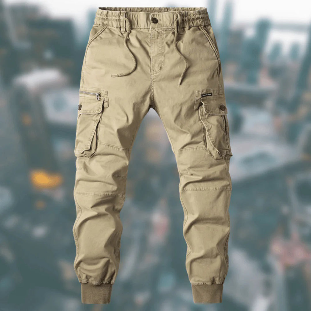 Variant image for StyleMaster - Men's Black Cargo Pants for Everyday Comfort-8