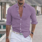 Bennett-Linen Men's Shirt - Lightweight Button-Up 10