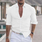 Bennett-Linen Men's Shirt - Lightweight Button-Up 3