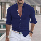Bennett-Linen Men's Shirt - Lightweight Button-Up 4